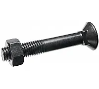 M12*75 Болт 12.9 DIN 608 + M12 Гайка 10 DIN 934 (уп/50-50шт), 1275608129 / 1293410