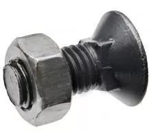 M14*35 Болт 8.8 DIN 608 + M14 Гайка 8 DIN 934 (уп/50-50шт), 14358608 / 149348