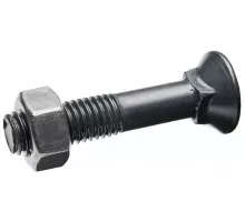 M12*60 Болт 8.8 DIN 608 + M12 Гайка 8 DIN 934 (уп/50-50шт)