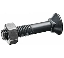 M12*60 Болт 8.8 DIN 608 + M12 Гайка 8 DIN 934 (уп/50-50шт)