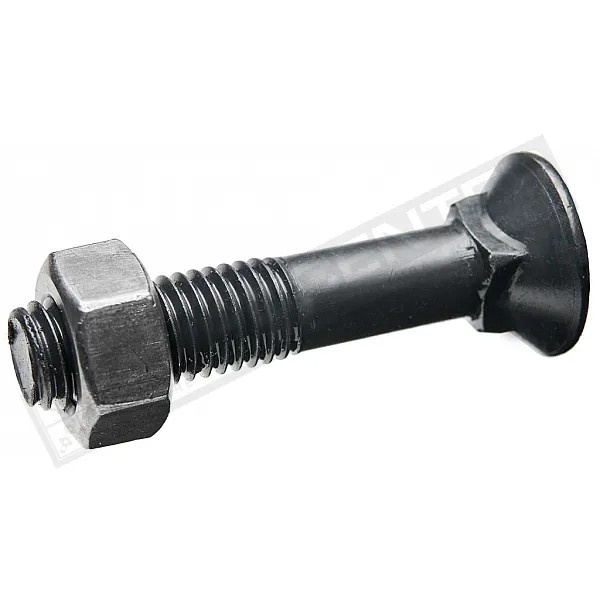 M12*60 Болт 8.8 DIN 608 + M12 Гайка 8 DIN 934 (уп/50-50шт) - 1