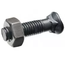 M10*40 Болт 8.8 MP-4 + M10 Гайка 8 DIN 934 (уп/100-100шт), 10000050 / 109348