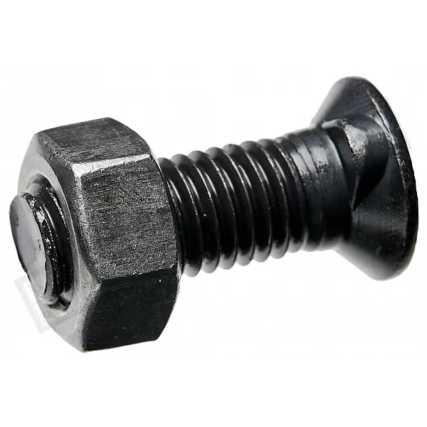 M12*35 Болт 8.8 ISO 5713 + M12 Гайка 8 DIN 934 (уп/50-50шт), 12358571 / 129348 - 1