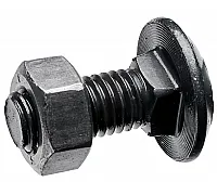 M12*30 Болт 10.9 DIN 603 MP + M12 Гайка 8 DIN 934 (уп/100-100шт), 12309603 / 129348