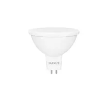 Світлодіодна LED лампа MAXUS MR16 5W 4100К 220V GU5.3