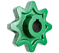 Z10032 Звездочка елеватора Z8 Fi 25mm (на штифт і шпонку) 16mm  / Z10997 /