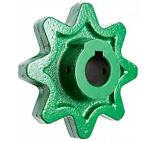 Z10032 Зірочка елеватора Z8 Fi 25mm (на штифт і шпонку) 16mm  / Z10997 /