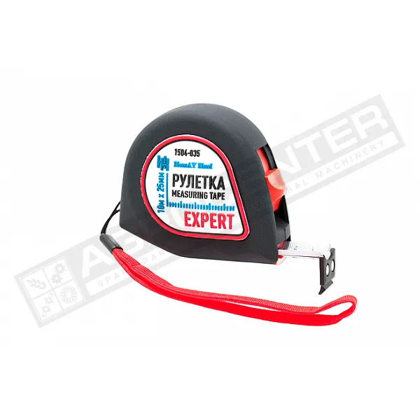 Roulette 10m*25mm, magnetic rubber hook EXPERT (1504-035) - 1