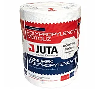 Шпагат преспідбирача білий 500м/kg (4kg) 2000m TEX2000 Juta