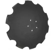 28071305 Harrow disc notched 510*6,0mm Sm [Horsch], 13478278