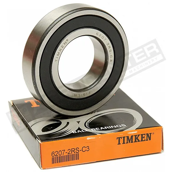 6207-2RS C3 Підшипник TIMKEN, 244267, AZ37148, JD7686, JD10209, RE65610, R133808, KG01381100 - 1
