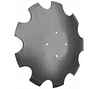 XL043 Harrow disc notched 18"*4mm, XL-043