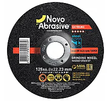Круг шліфувальний 125*6.0*22mm Novoabrasive Extreme