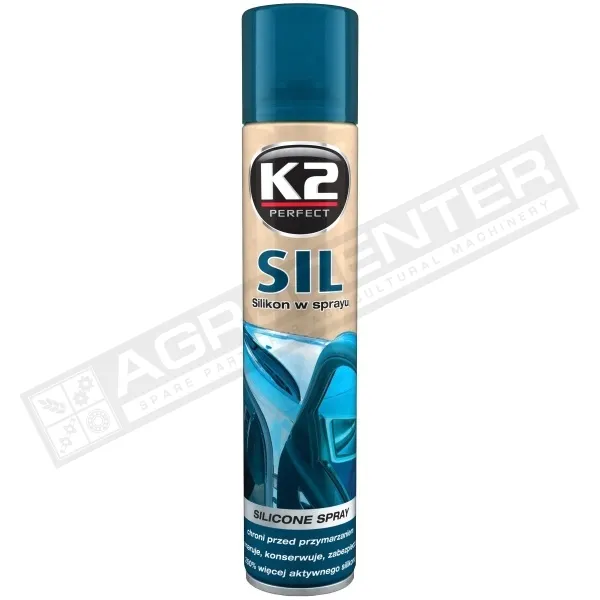 Змазка силіконова в спреї K2 SIL 300ml SPRAY 100% - 1