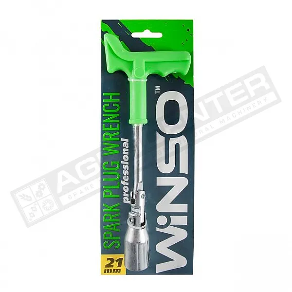 Ключ свічний, професійний з підсиленою ручкою 21мм (148800) - 1