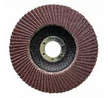 Круг лепестковый торцевой 125*22.23 т27 P*100 Novoabrasive Standard
