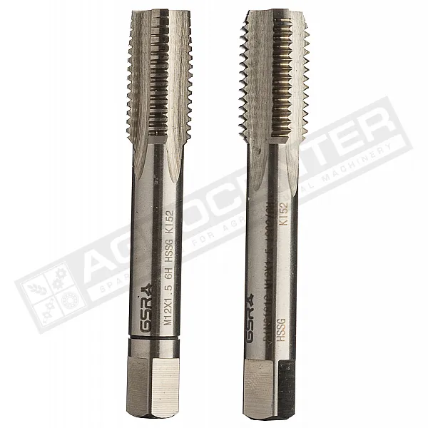 M12*1.5 Ручні мітчики набір DIN 2181 HSSG MF 12*1.5 [GSR] - 1