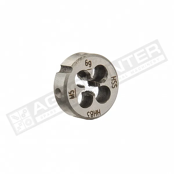 M5*0.8 Круглая плашка DIN EN 22568 (DIN 223) B HSS [GSR] - 1