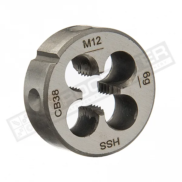 M12 Round die DIN EN 22568 (DIN 223) B HSS [GSR] - 1