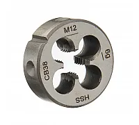 M12 Кругла плашка DIN EN 22568 (DIN 223) B HSS [GSR]