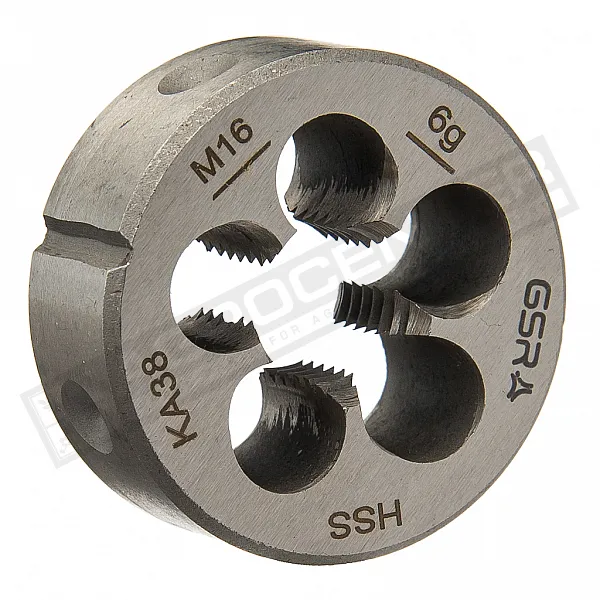 M16 Round die DIN EN 22568 (DIN 223) B HSS [GSR] - 1