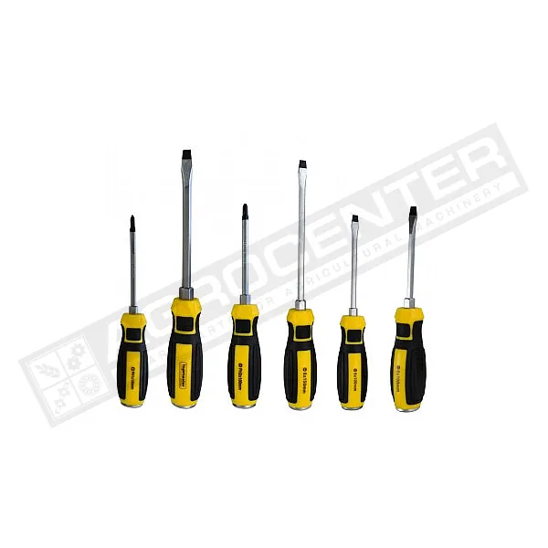 Набор ударных отверток HEX 2rd Gen 6шт CR-V TopMaster (221607) - 1