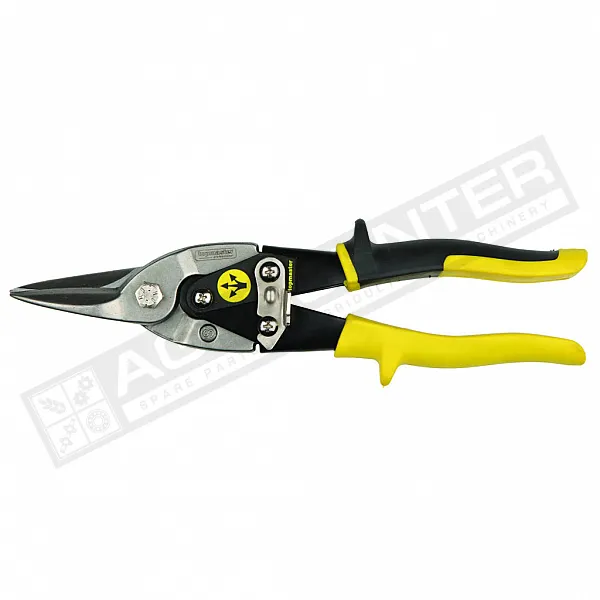 Ножиці для металу прямі DIN 6438 250mm (сталь до 1,2мм) 2rd Gen CR-V TopMaster (370513) - 1