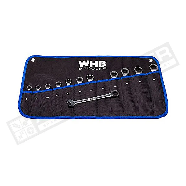 Combination Wrench with a ratchet 12pcs (8-19mm), WHB (4400-12) - 1