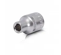 Головка шестигранна Cr-V, 1/2" 8мм*38мм INTERTOOL (ET-0008)