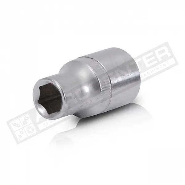Головка шестигранна Cr-V, 1/2" 11мм*38мм INTERTOOL (ET-0011) - 1