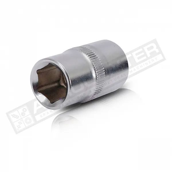 Головка шестигранная Cr-V, 1/2" 14мм*38мм INTERTOOL (ET-0014) - 1