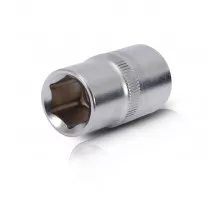 Головка шестигранная Cr-V, 1/2" 15мм*38мм INTERTOOL (ET-0015)