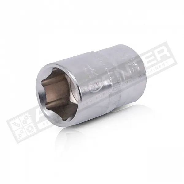 Головка шестигранная Cr-V, 1/2" 18мм*38мм INTERTOOL (ET-0018) - 1