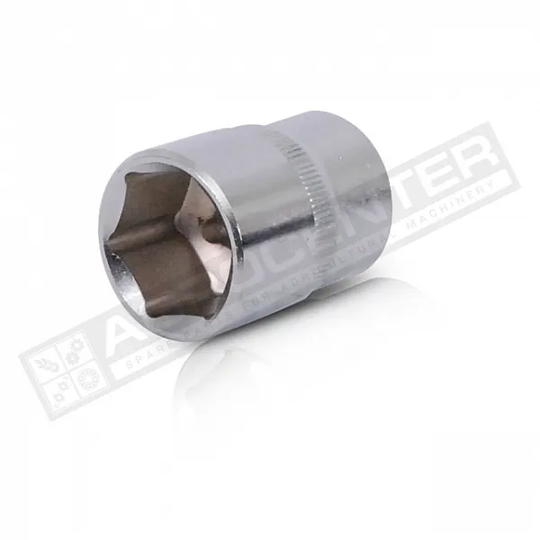 Головка шестигранная Cr-V, 1/2" 24мм*38мм INTERTOOL (ET-0024) - 1