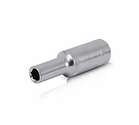 Головка шестигранная удлиненная Cr-V, 1/2" 8мм*78мм INTERTOOL (ET-0108)