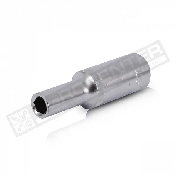 Головка шестигранная удлиненная Cr-V, 1/2" 9мм*78мм INTERTOOL (ET-0109) - 1