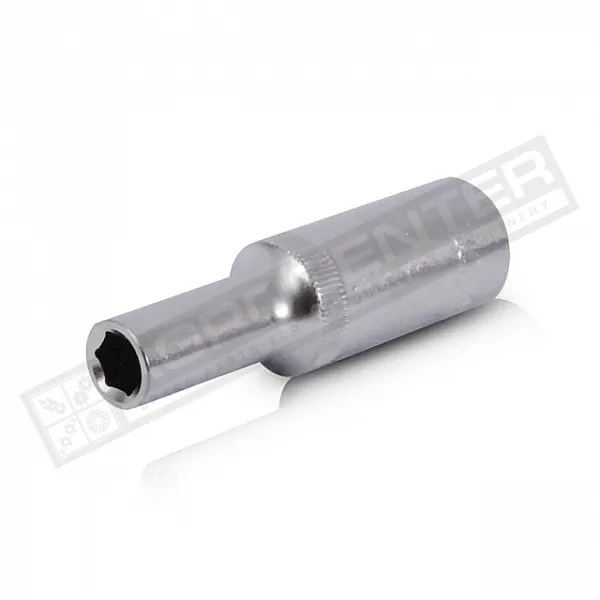 Головка шестигранна подовжена Cr-V, 1/2" 11мм*78мм INTERTOOL (ET-0111) - 1