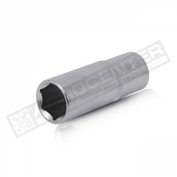 Головка шестигранная удлиненная Cr-V, 1/2" 20мм*78мм INTERTOOL (ET-0120) - 1