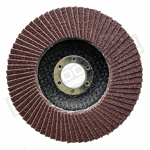 Круг пелюстковий торцевий 125*22.23 т27 P*120 Novoabrasive Standard - 1