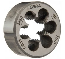 M20 Round die DIN EN 22568 (DIN 223) B HSS [GSR]