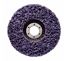 Круг шліфувальний кораловий 125*22,23mm Novoabrasive фіолетовий