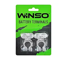 Клеммы аккумуляторные WINSO 2шт. блистер, свинцовые, 200гр (146500)