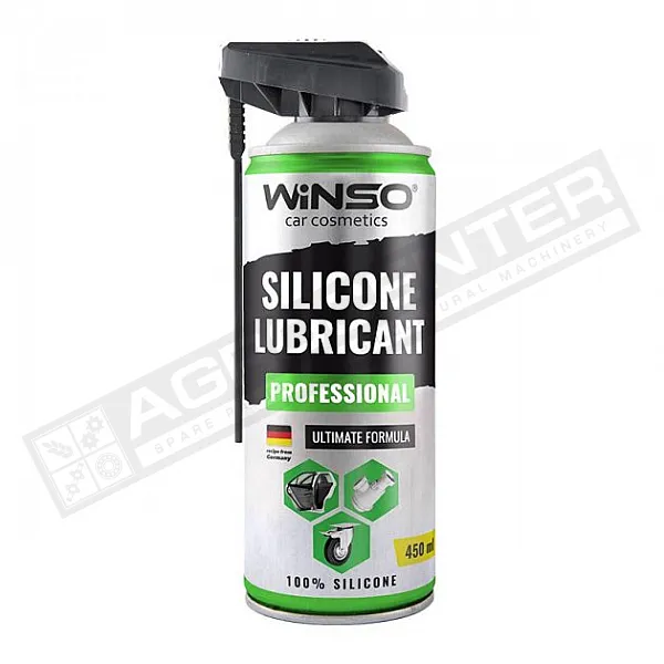 Змазка силіконова спрей WINSO PROFESSIONAL SILICONE LUBRICANT 450мл - 1