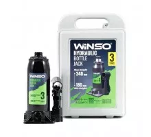 Hydraulic bottle jack 3t, height 180-340mm WINSO