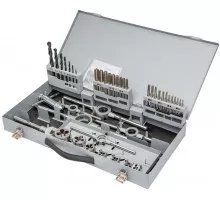 M3-M12 Набор метчиков и плашек DIN 352/223 HSSG 45шт SB (аналог 08331030) [GSR]