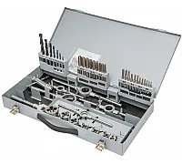 M3-M12 Tap & Die Sets DIN 352/223 HSSG 45pcs SB (analog 08331030) [GSR]
