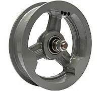 675931 Ролик (шкив) натяжной ремня в сборе D220*50(61)mm, 675931.3