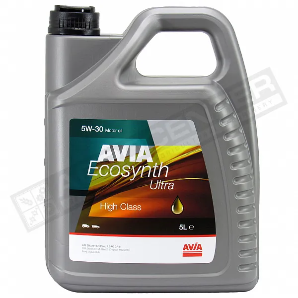 Моторне мастило AVIA ECOSYNTH Ultra 5л, 5W-30 - 1