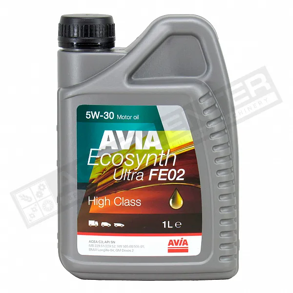 Моторне мастило AVIA ECOSYNTH Ultra FE 02 1л, 5W-30 - 1