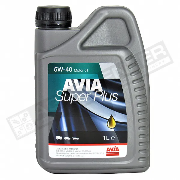 Моторне мастило AVIA Super Plus 1л, 5W-40 - 1